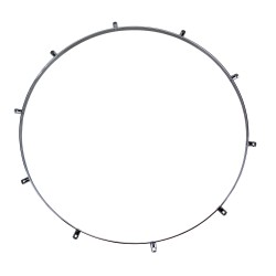 Arceau sup. surdo 22"-10 - chromé